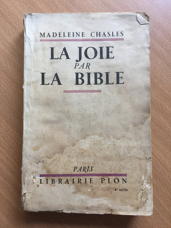 La joie par la Bible (1938)