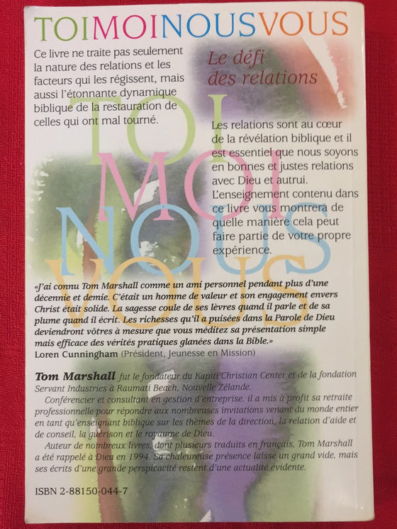 Toi, Moi, Nous, Vous