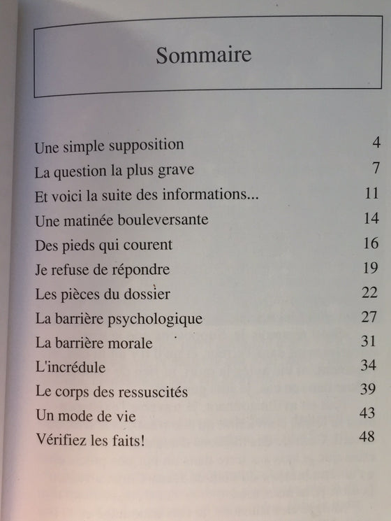 La résurrection: fait ou fiction ?