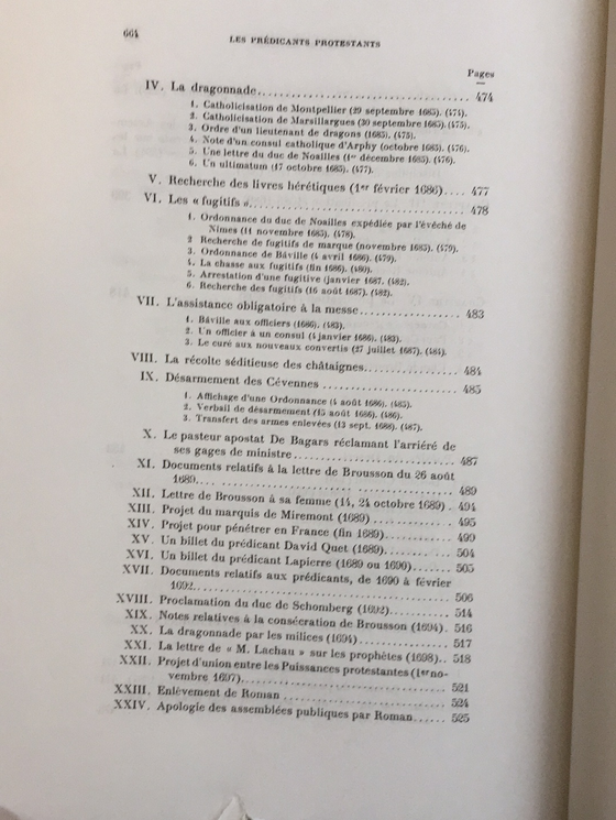 Les prédicants protestants des Cévennes et du Bas-Languedoc 1684-1700 Tome II