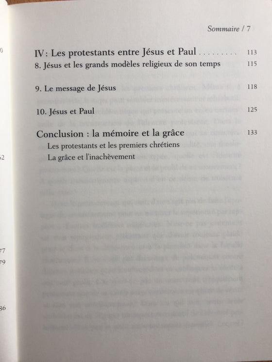 Le protestantisme et les premiers chrétiens entre Jésus et Paul