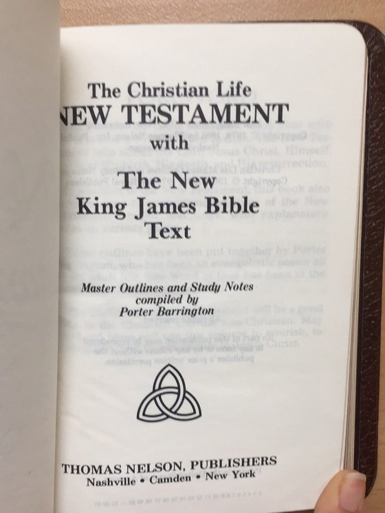 The Christian Life: New Testament Master Outlines and Study Notes
