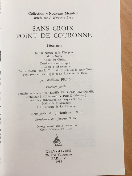 Sans croix point de couronne