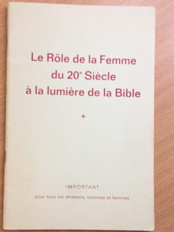 Le rôle de la femme du 20e siècle à la lumière de la Bible