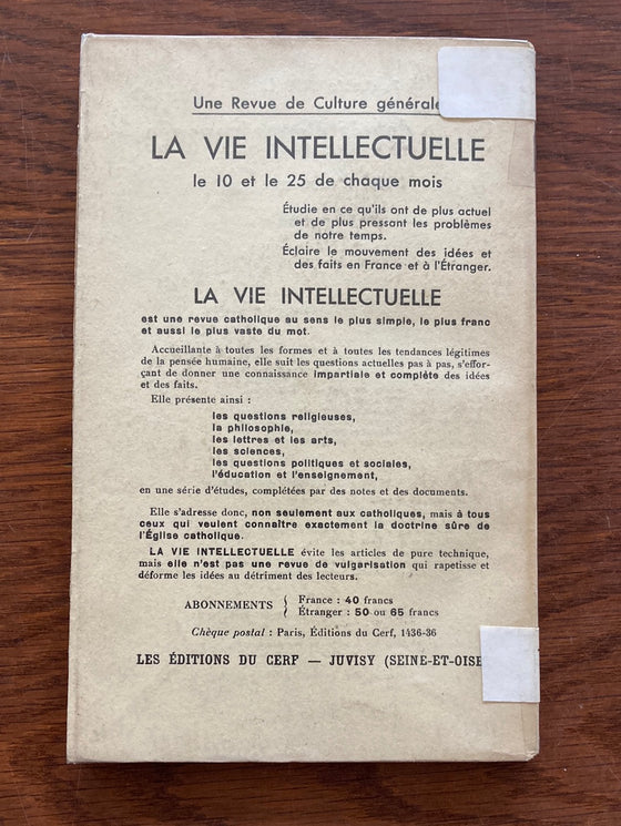 Protestantisme Français 1935