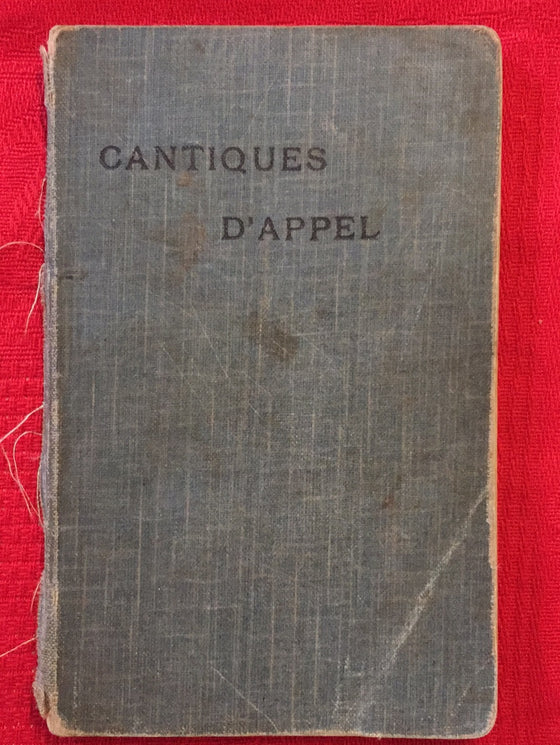 Cantiques d'appel