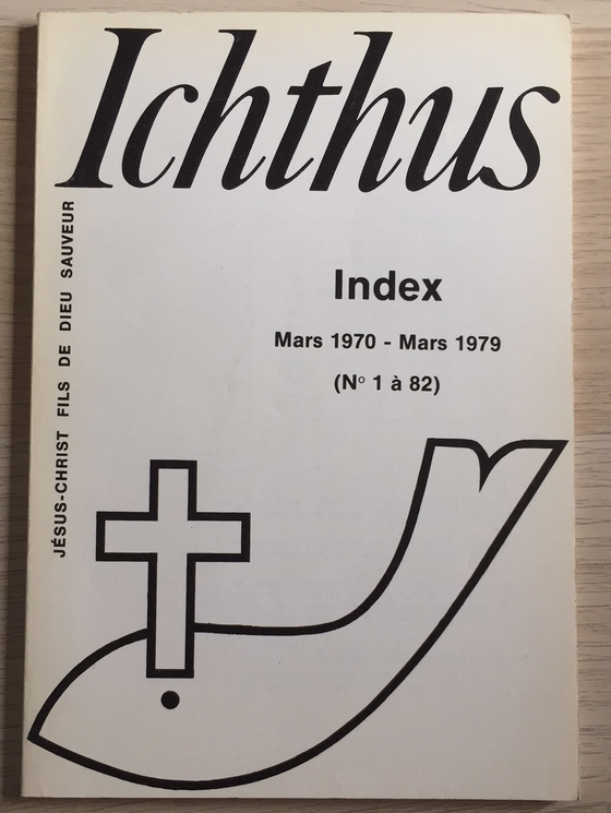 Ichthus Index (N. 1 à 82)