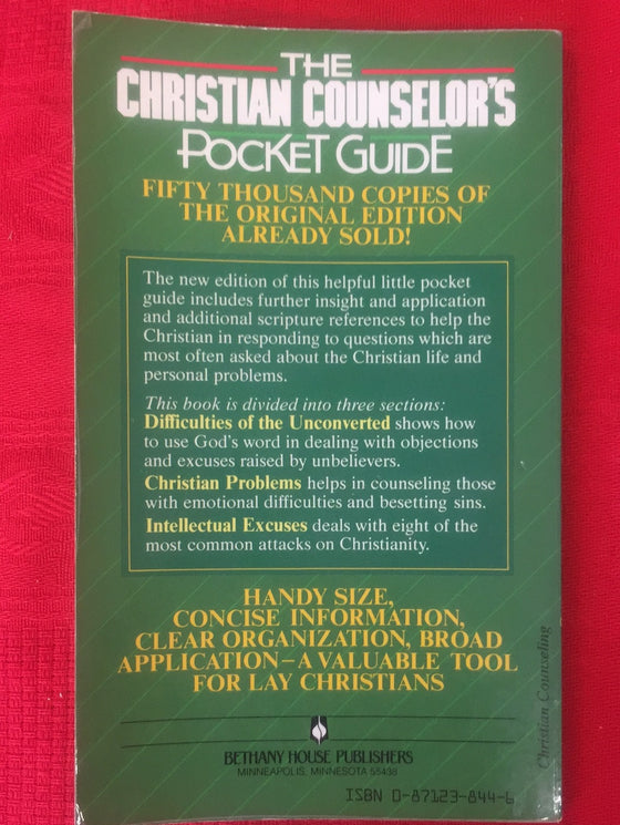 The Christian Counselor's Pocket Guide