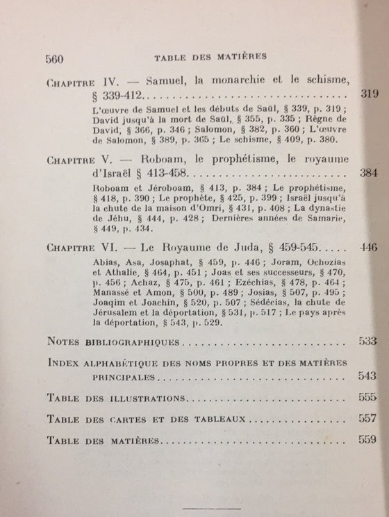 Histoire d'Israël Tome 1 des origines à l'Exil (séculier)