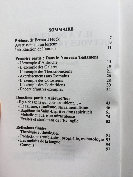 Il y a des gens qui vous troublent... vol.6-7 Les cahiers de Christ seul