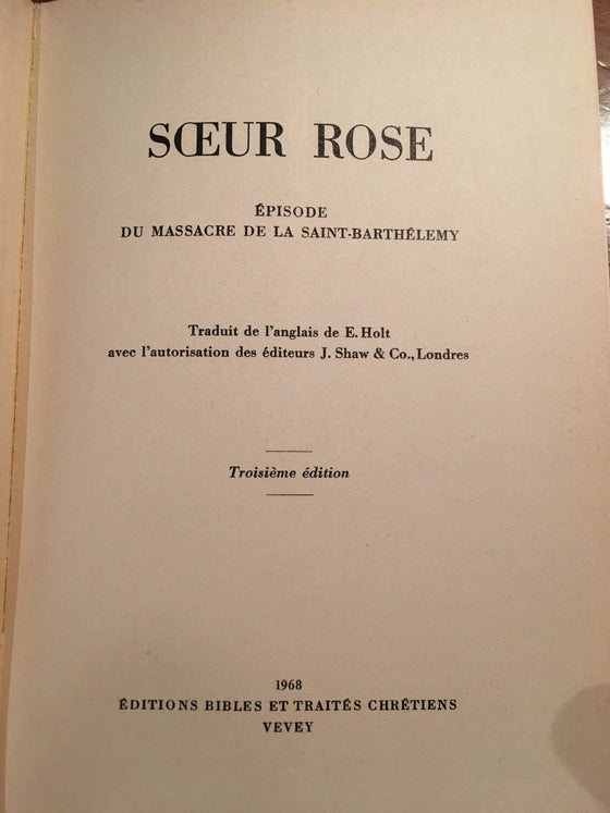 Sœur Rose (1968)