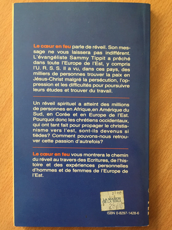 Le cœur en feu (en rupture chez le fournisseur)