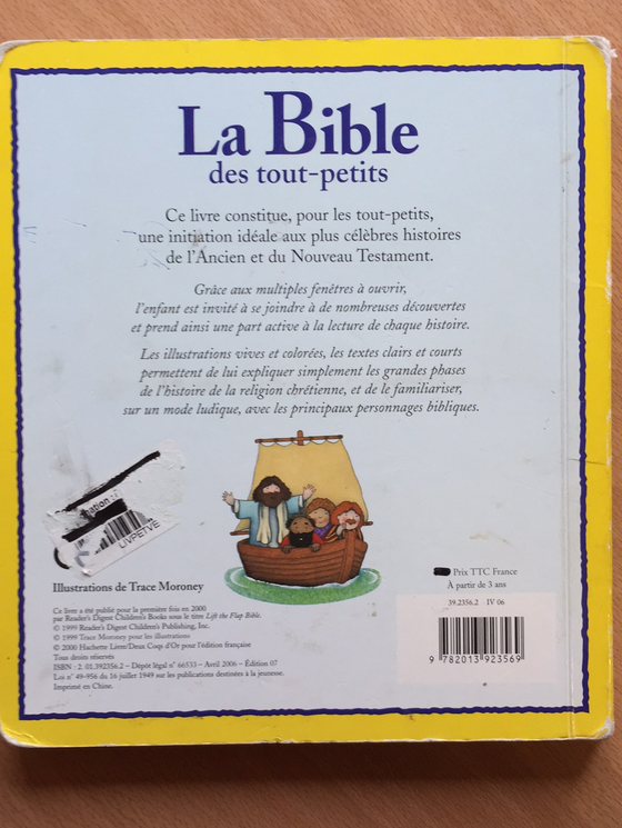 La Bible des tout-petits