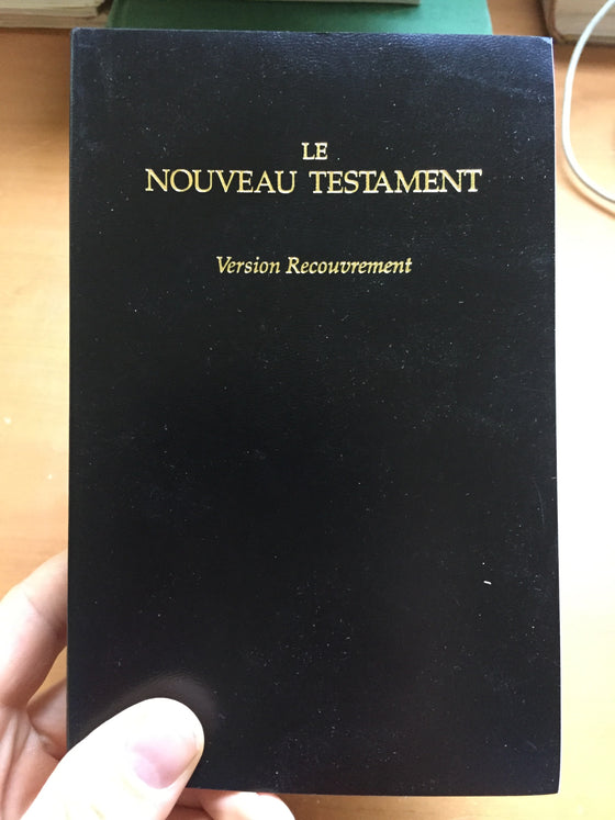 Le Nouveau Testament version recouvrement