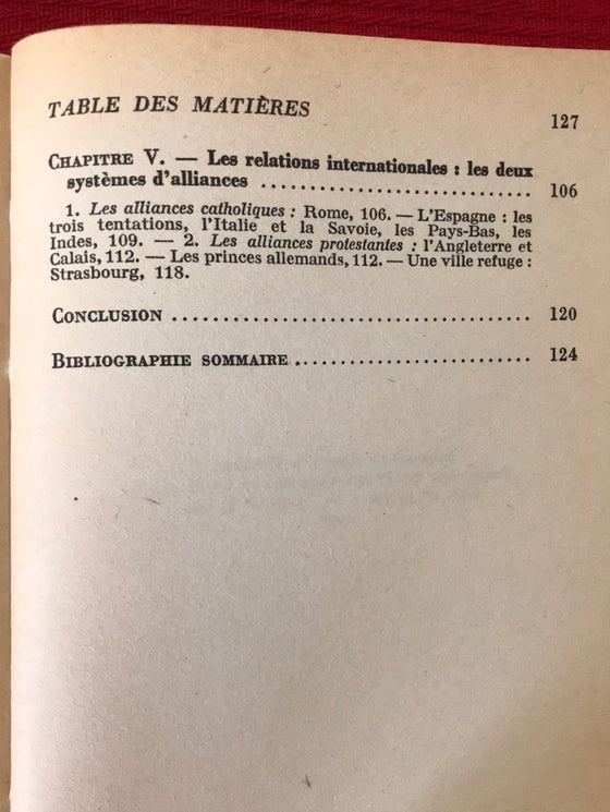 Les Guerres de religion - que sais-je ?