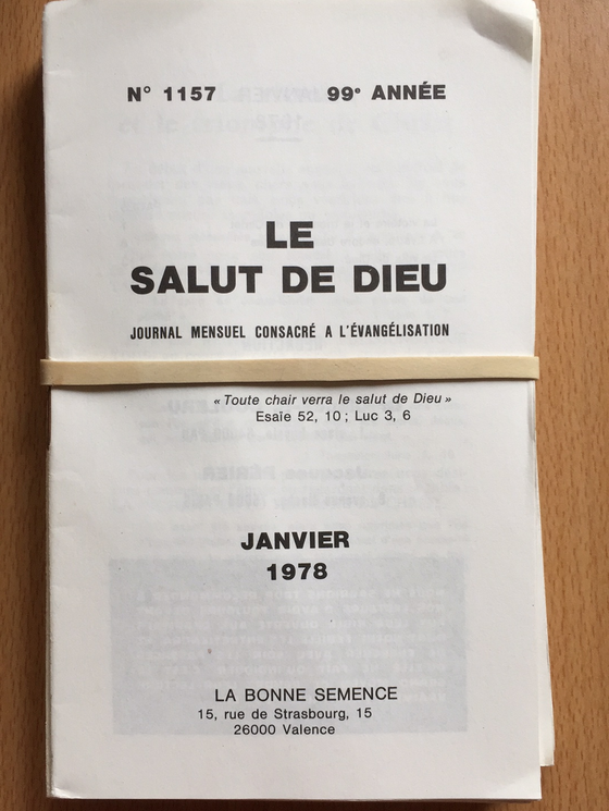 Le salut de Dieu 1978