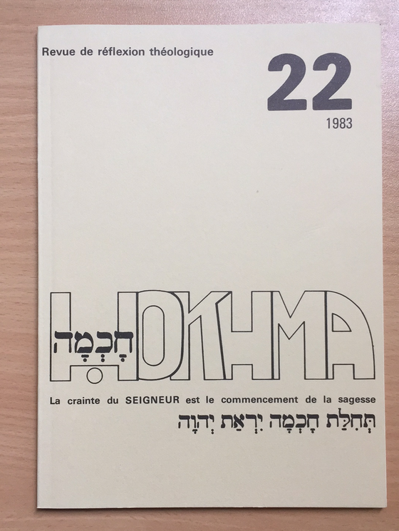 Hokhma n°22