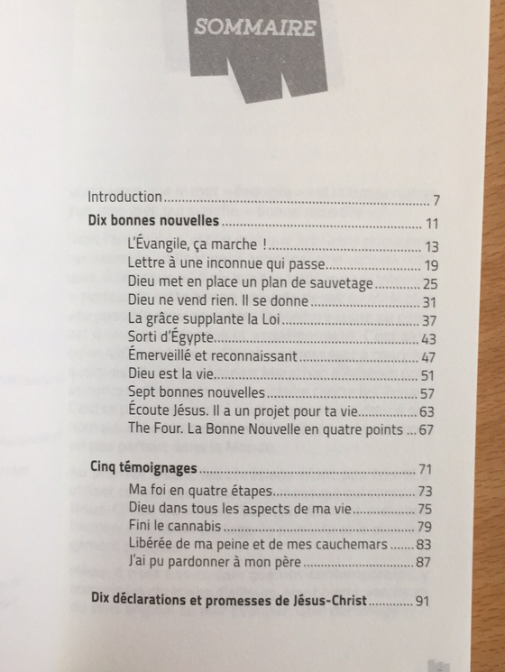 J’ai une bonne nouvelle pour toi: l’Evangile à plusieurs voix