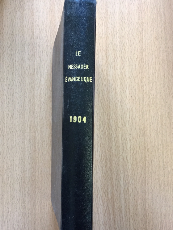 Le messager évangélique 1904