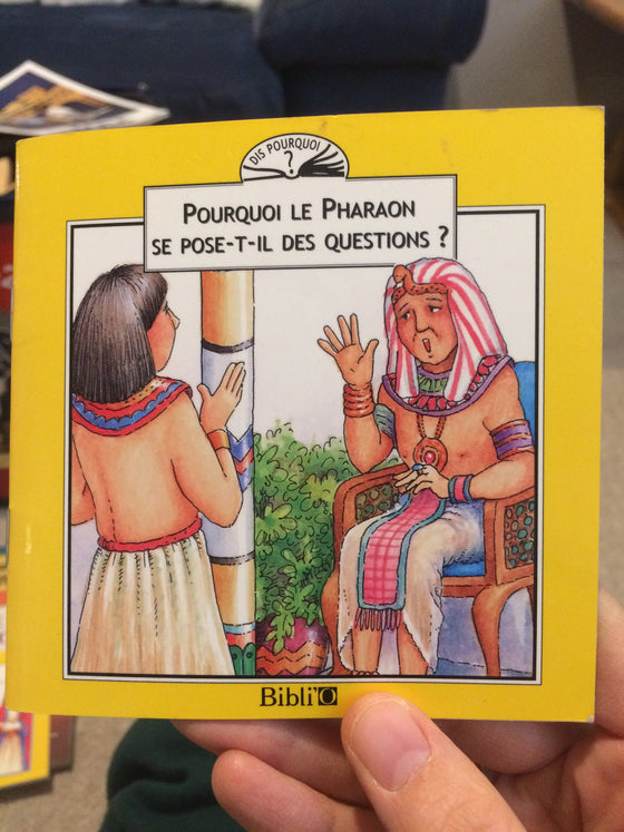 Pourquoi le pharaon se pose-y-il des questions? - ChezCarpus.com