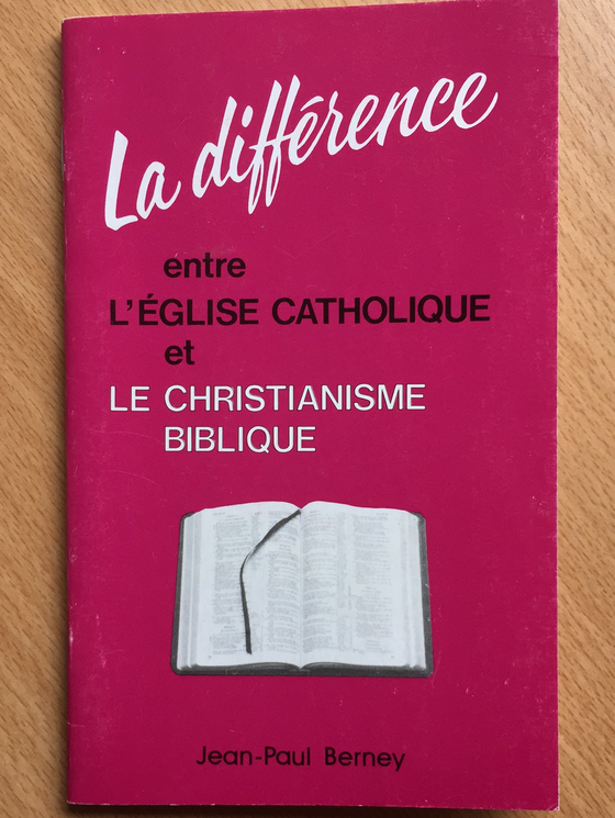 La différence entre l’église catholique et le christianisme biblique