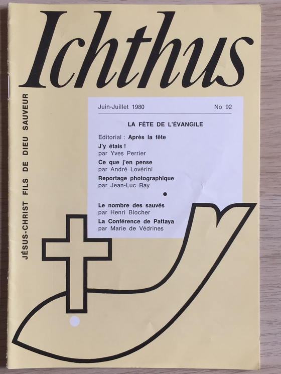 Ichthus N°92 - La fête de l’Evangile