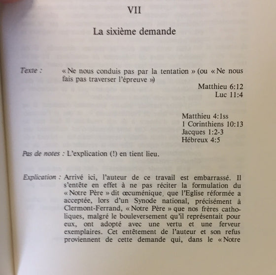 Notre Père ou la Prière des fils