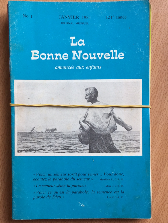 La Bonne Nouvelle annoncée aux enfants 1981