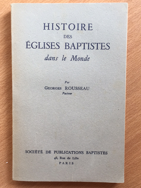 Histoire des églises baptistes dans le monde