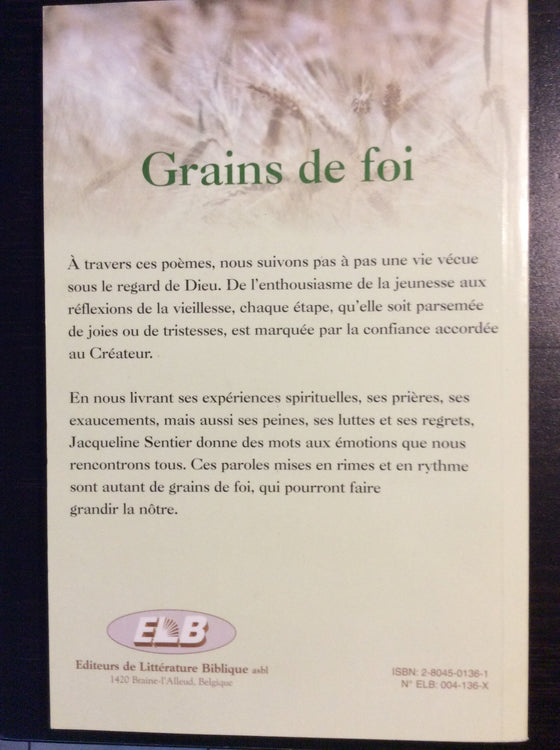 Graine de foi (poésie) - ChezCarpus.com