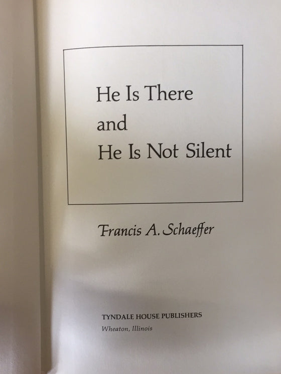 He is there and he is not silent
