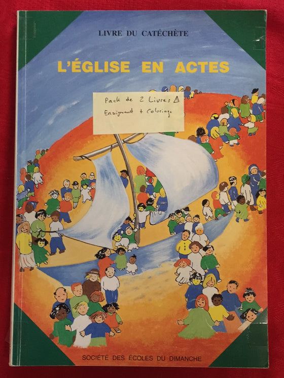 L'église en Actes (Livre d'enseignement + Livre Matériel Enfant)