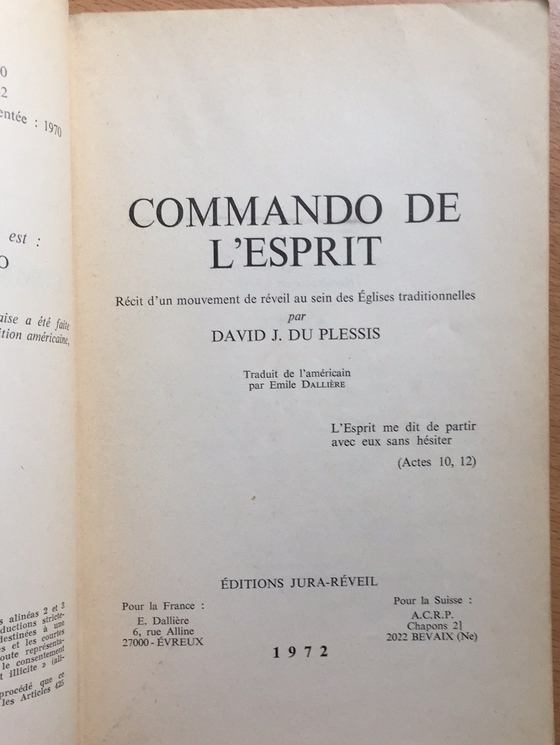 Commando de l’Esprit