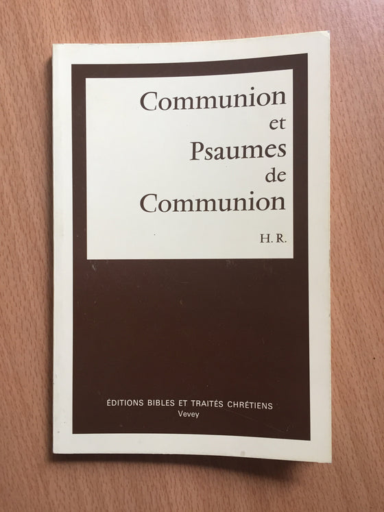 Communion et psaumes de communion