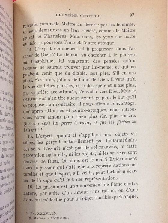 Maxime le Confesseur - Centuries sur la Charité