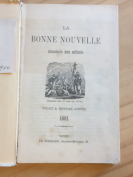 La bonne nouvelle annoncée aux enfants