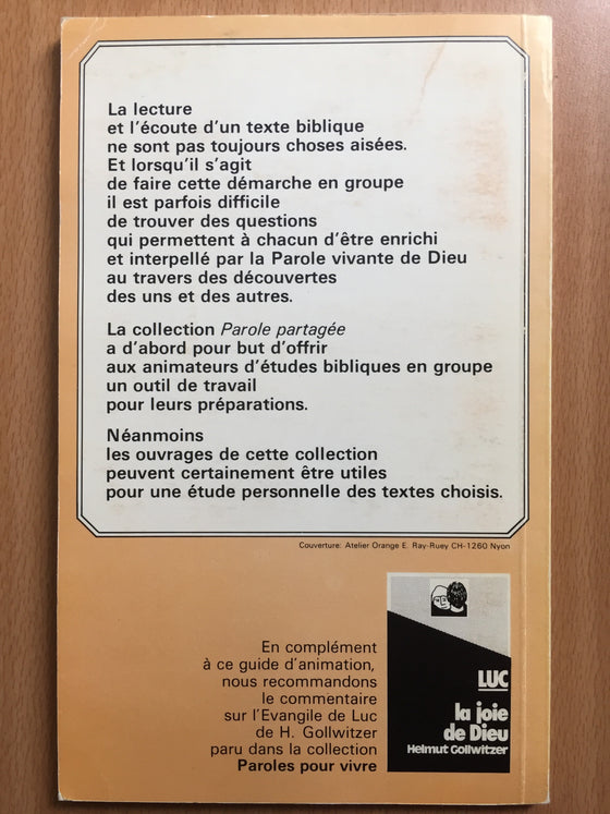 Luc: 16 études en groupe