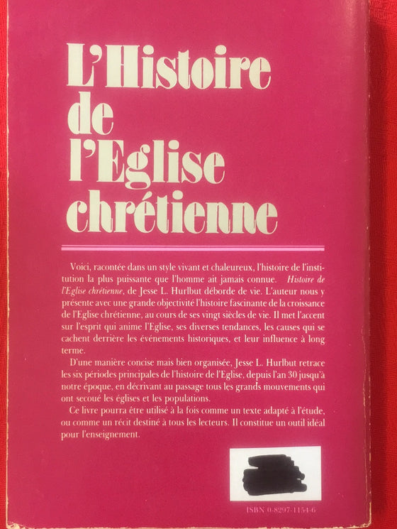 L'Histoire de l'Eglise Chrétienne