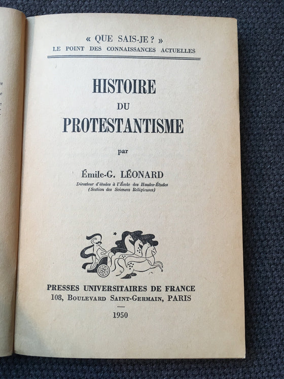 Histoire du protestantisme - ChezCarpus.com