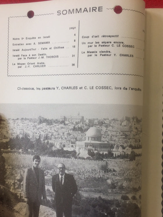 Document Expériences n.28 Israël aujourd’hui