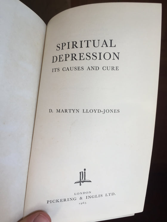 Spiritual Depression