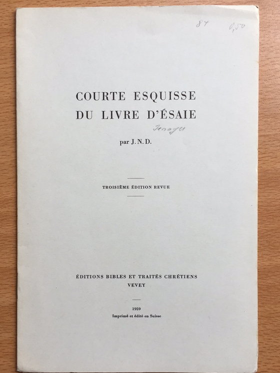 Courte esquisse du livre d’Ésaïe