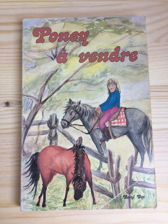 Poney à vendre