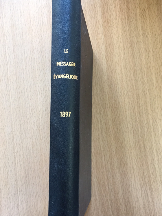 Le messager évangélique 1897