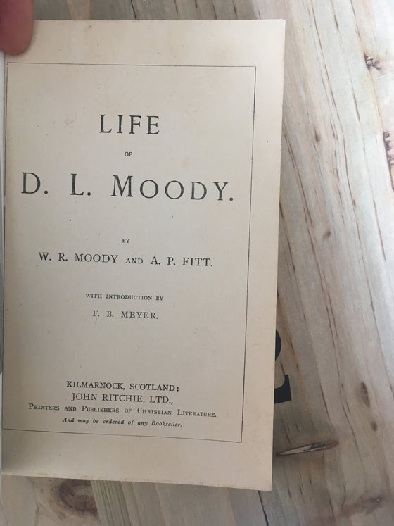 Life story of Dwight L. Moody - ChezCarpus.com