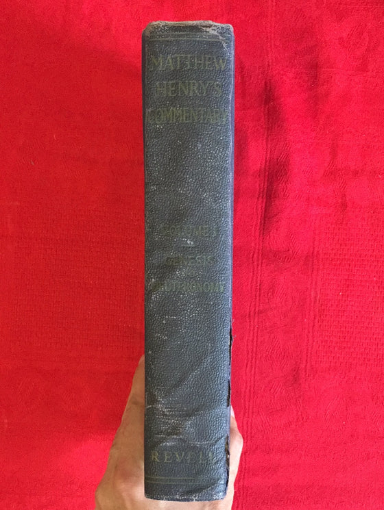 Matthew Henry's Commentary complete volume I to VI