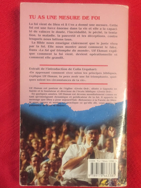 La foi qui triomphe du monde,(retiré des ventes)