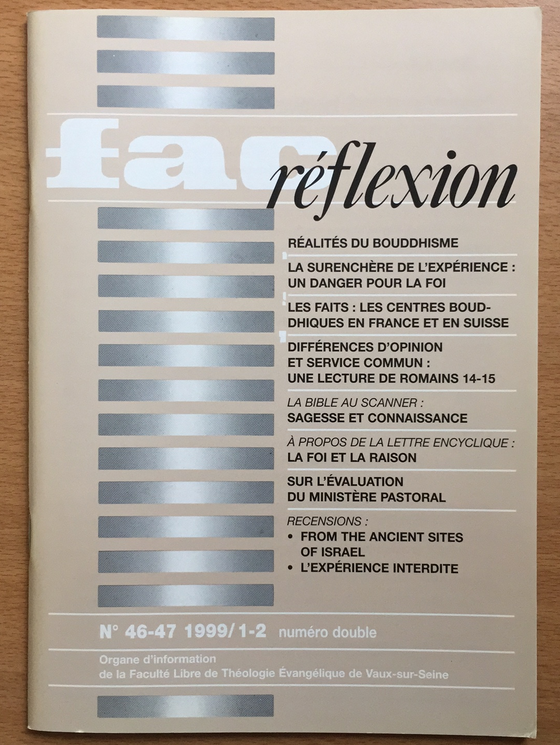 Fac réflexion vol.46-47 1999