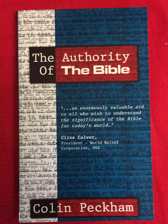 The Authority of the Bible