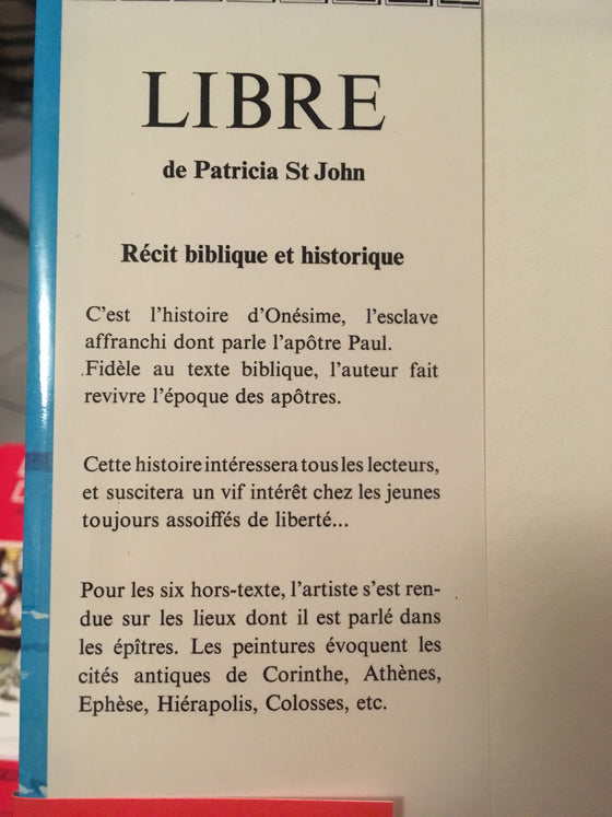 Libre (fiction biblique)